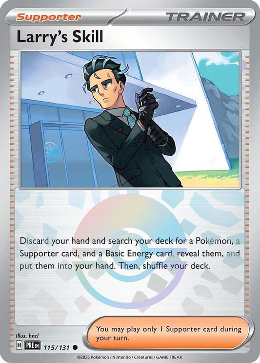 Larry's Skill (Poke Ball Pattern) 115 - Prismatic Evolutions