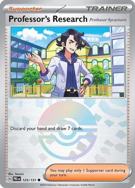 Professor's Research [Sycamore] (Poke Ball Pattern) 125 - Prismatic Evolutions