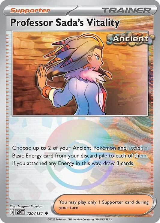 Professor Sada's Vitality (Poke Ball Pattern) 120 - Prismatic Evolutions