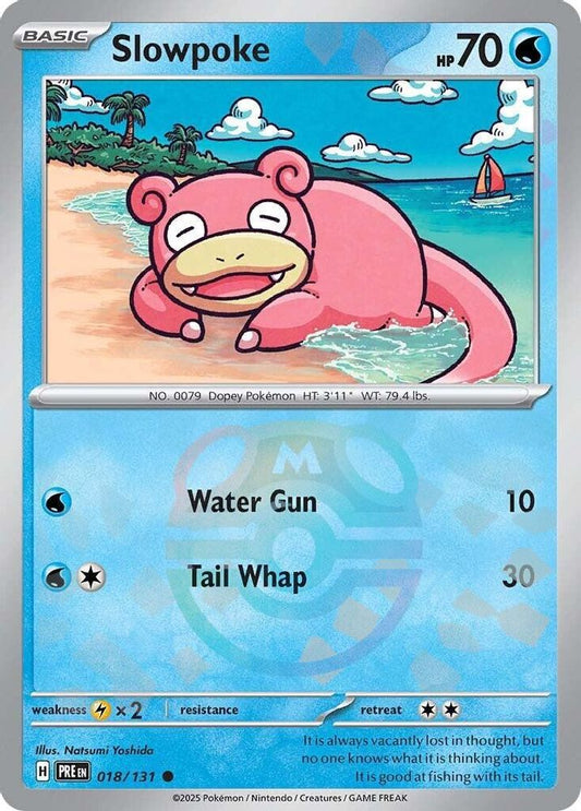 Slowpoke (Master Ball Pattern) 18 - Prismatic Evolutions