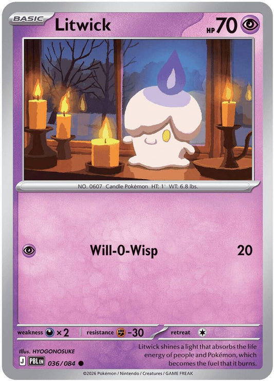 Litwick 036/084 - Pitch Black