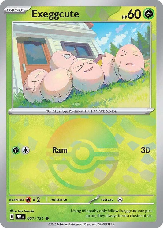 Exeggcute (Poke Ball Pattern) 1 - Prismatic Evolutions