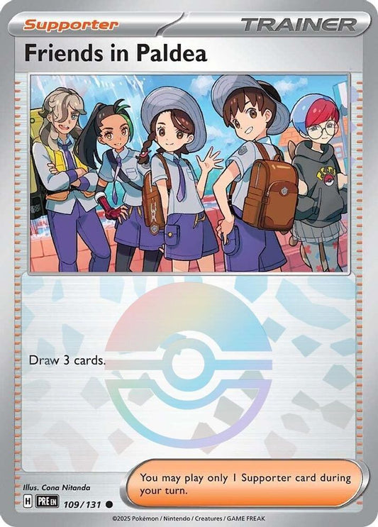 Friends in Paldea (Poke Ball Pattern) 109 - Prismatic Evolutions