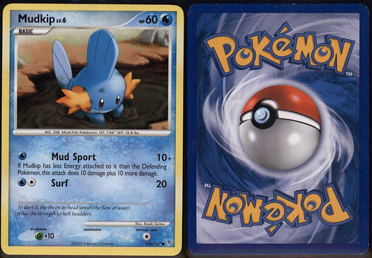 Mudkip 116/147 - Supreme Victors (SE BILDE FOR TILSTAND) Pokesingles