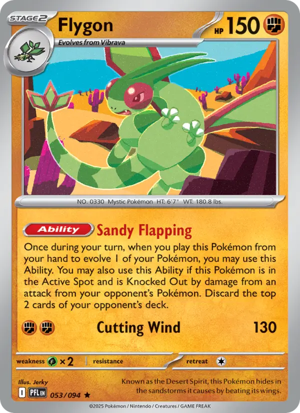 Flygon 53 Phantasmal Flames Pokesingles