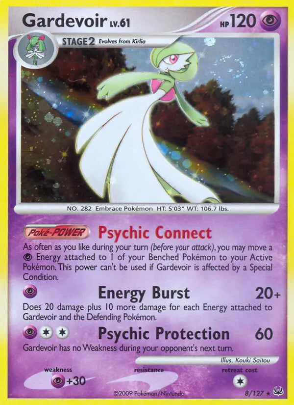 Gardevoir 8 Platinum Pokesingles