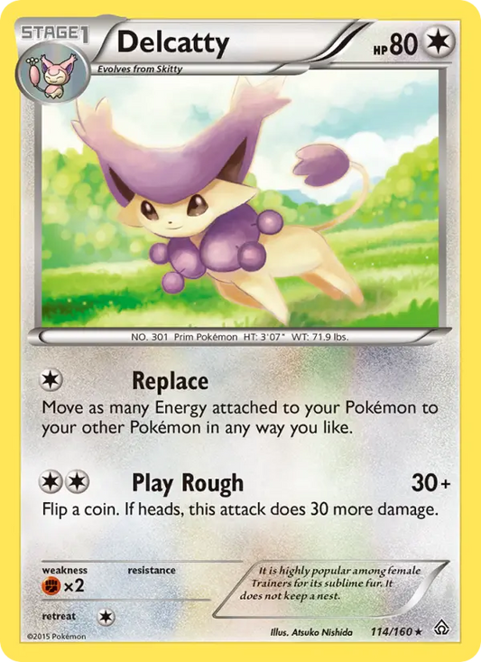 Delcatty 114 Primal Clash Pokesingles