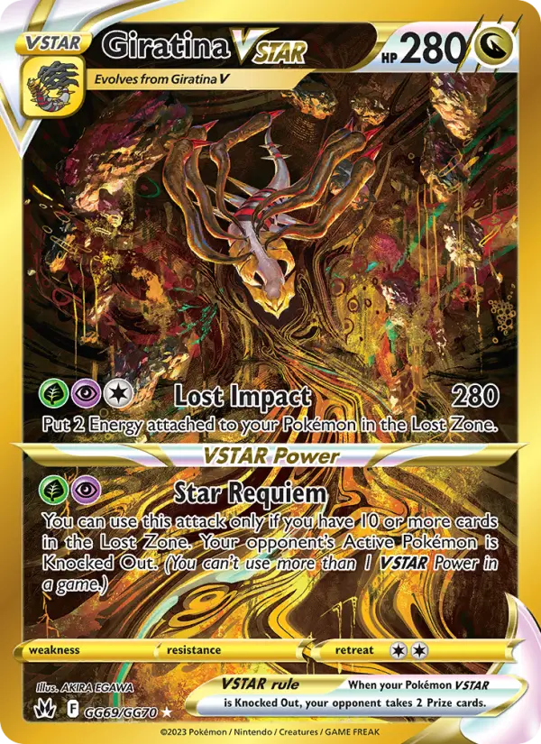 Giratina VSTAR GG69 Crown Zenith Pokesingles