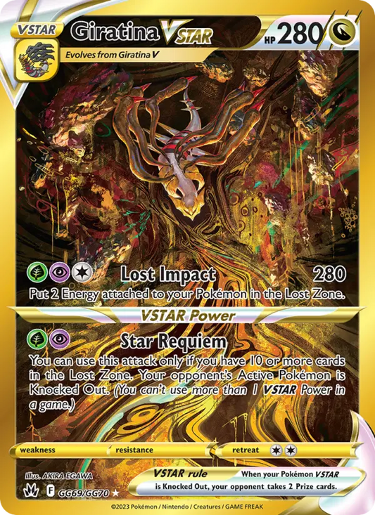 Giratina VSTAR GG69 Crown Zenith Pokesingles