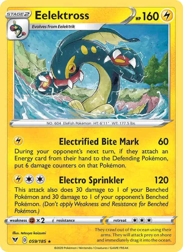 Eelektross 59 Vivid Voltage Pokesingles