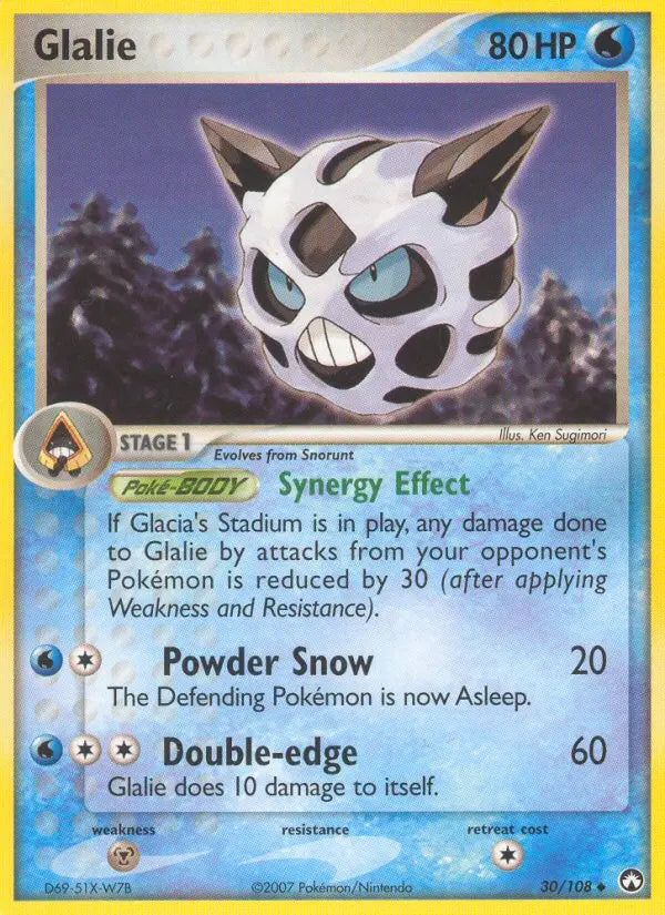 Glalie 30 Power Keepers Pokesingles