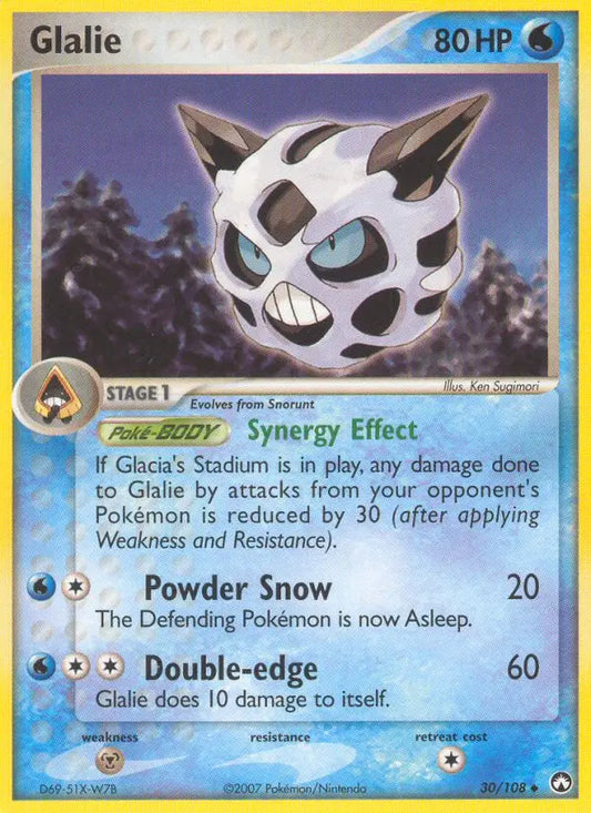 Glalie 30 Power Keepers Pokesingles