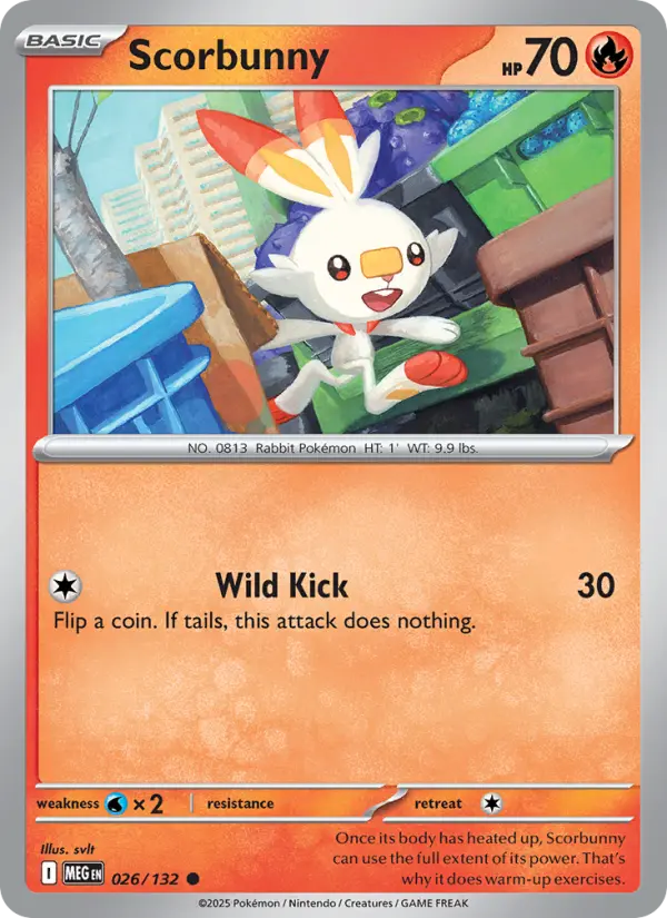 Scorbunny 26 Mega Evolution Pokesingles
