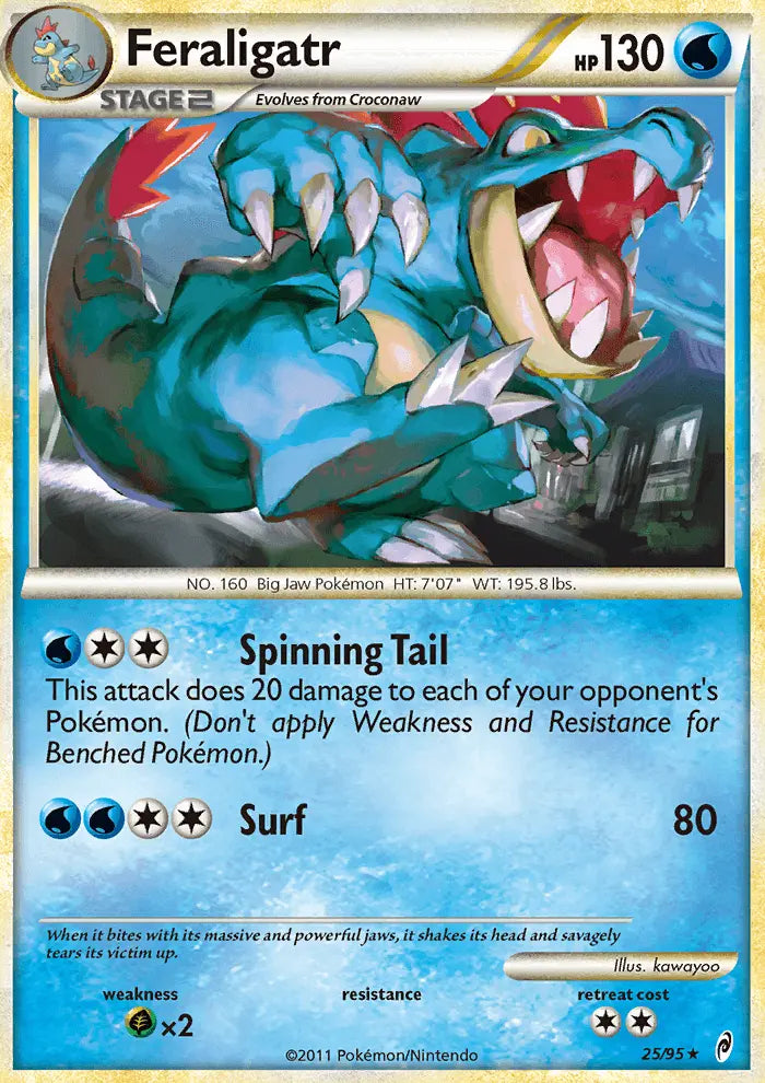 Feraligatr 25 Call of Legends Pokesingles