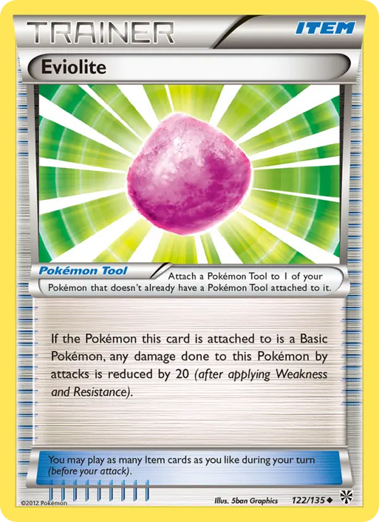 Eviolite 122 Plasma Storm Pokesingles
