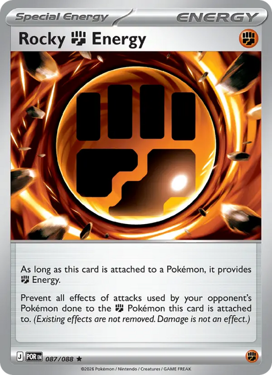 Rocky Fighting Energy 87 Perfect Order Pokesingles