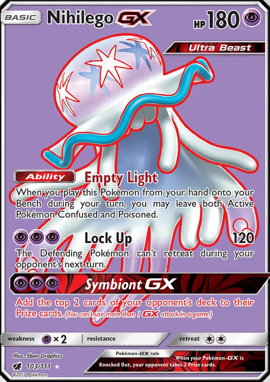 Nihilego GX 103 Crimson Invasion Pokesingles