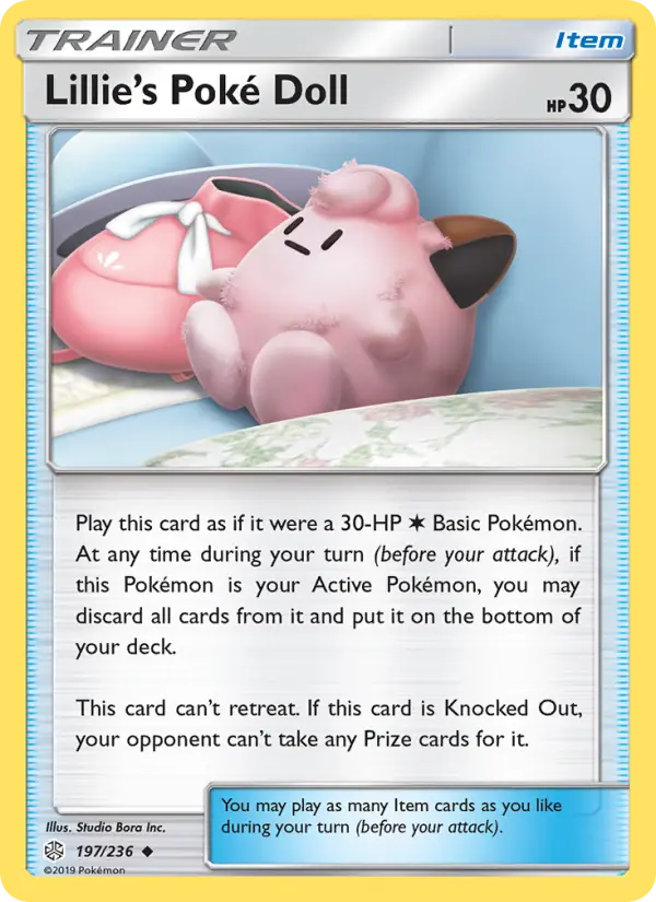 Lillie’s Poké Doll 197 Cosmic Eclipse Pokesingles