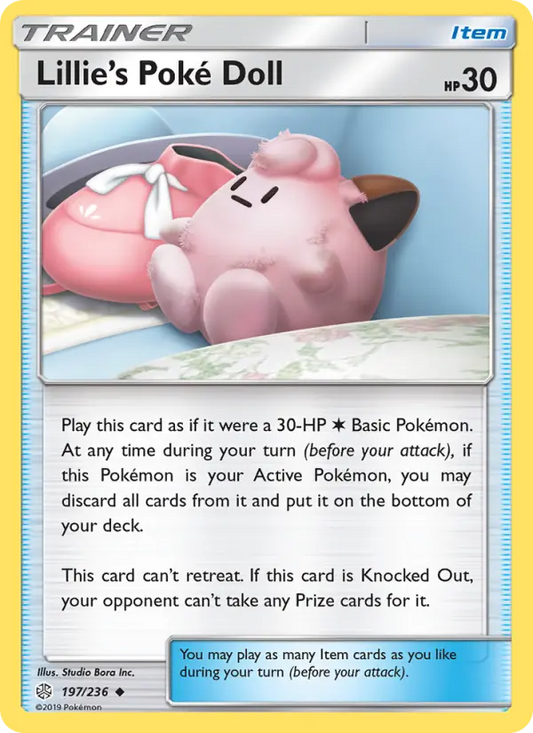 Lillie’s Poké Doll 197 Cosmic Eclipse Pokesingles