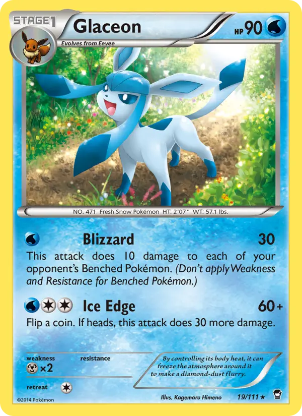 Glaceon 19 Furious Fists Pokesingles