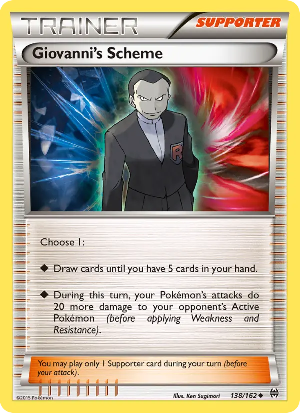 Giovanni's Scheme 138 BREAKthrough Pokesingles