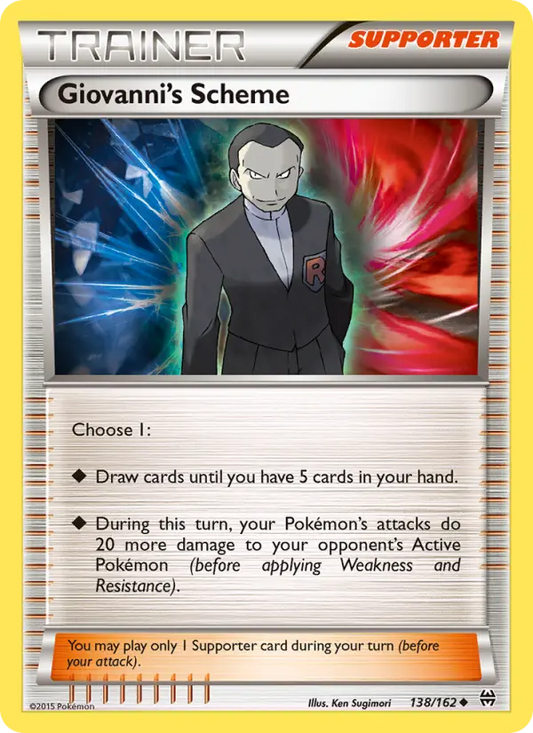 Giovanni's Scheme 138 BREAKthrough Pokesingles