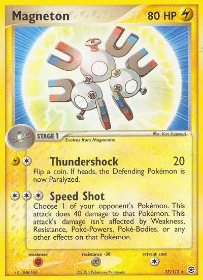 Magneton 27 FireRed & LeafGreen Pokesingles