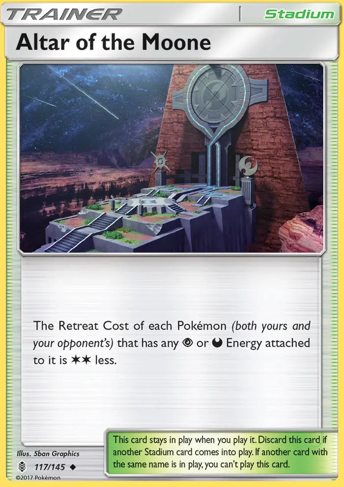 Altar of the Moone 117 Guardians Rising Pokesingles