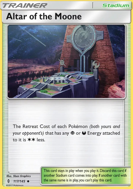 Altar of the Moone 117 Guardians Rising Pokesingles