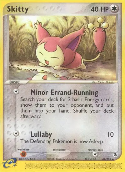 Skitty 44 Ruby & Sapphire Pokesingles
