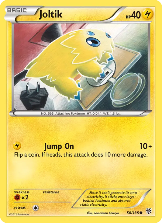 Joltik 50 Plasma Storm Pokesingles