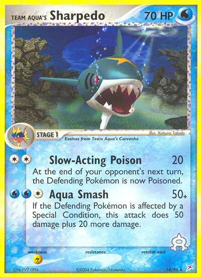 Team Aqua's Sharpedo 18 Team Magma vs Team Aqua Pokesingles