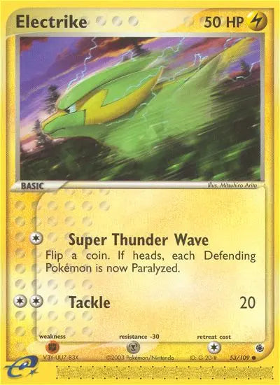 Electrike 53 Ruby & Sapphire Pokesingles