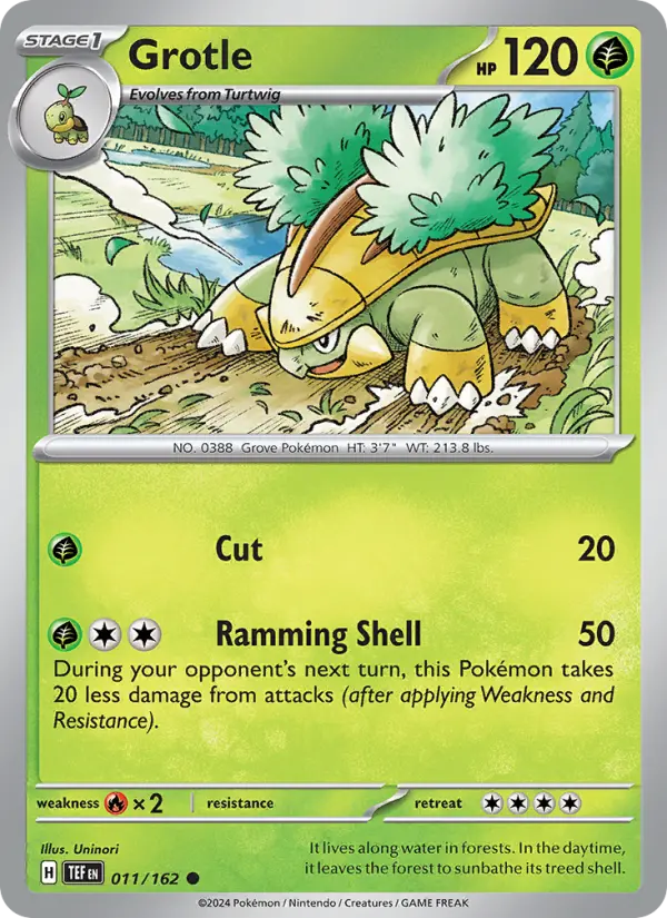 Grotle 11 Temporal Forces Pokesingles