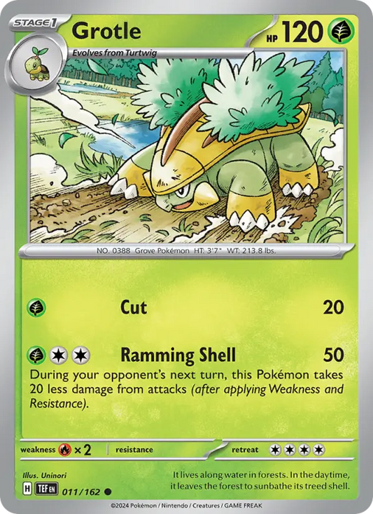 Grotle 11 Temporal Forces Pokesingles