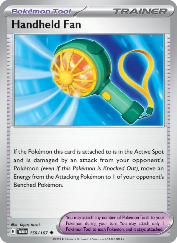 Handheld Fan 150 Twilight Masquerade Pokesingles