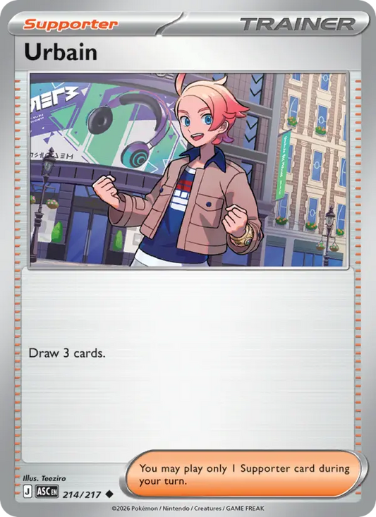 Urbain 214 Ascended Heroes Pokesingles