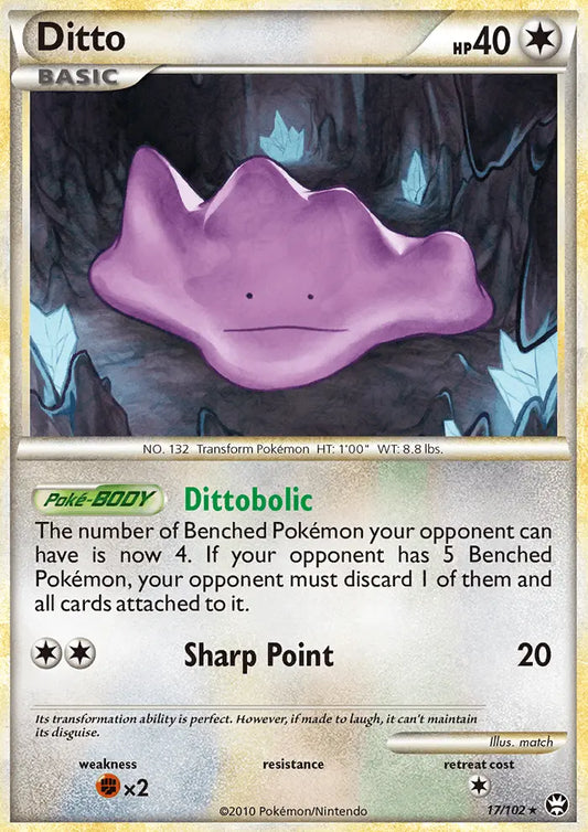 Ditto 17 Triumphant Pokesingles
