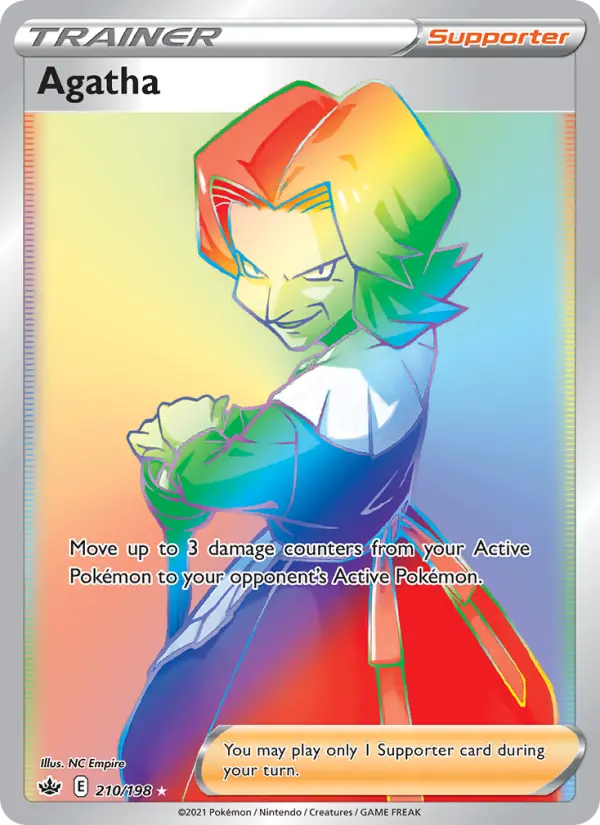 Agatha 210 Chilling Reign Pokesingles