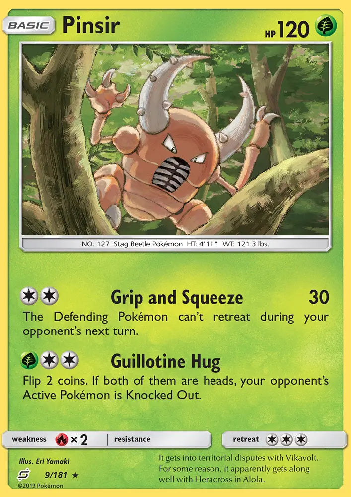 Pinsir 9 Team Up Pokesingles