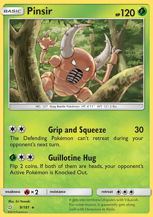 Pinsir 9 Team Up Pokesingles