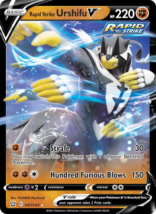 Rapid Strike Urshifu V 87 Battle Styles Pokesingles
