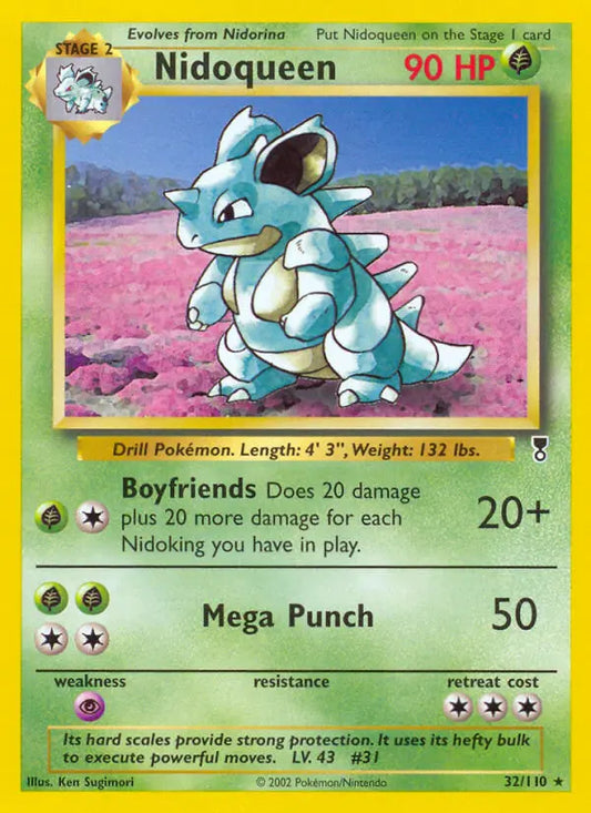 Nidoqueen 32 Legendary Collection Pokesingles