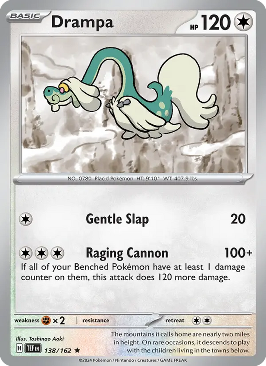 Drampa 138 Temporal Forces Pokesingles