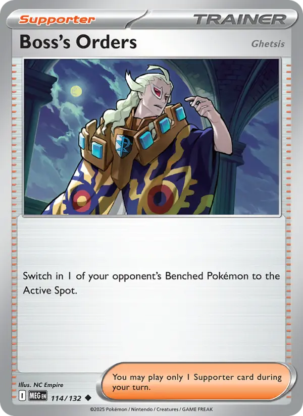 Boss's Orders 114 Mega Evolution Pokesingles