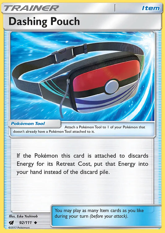 Dashing Pouch 92 Crimson Invasion Pokesingles