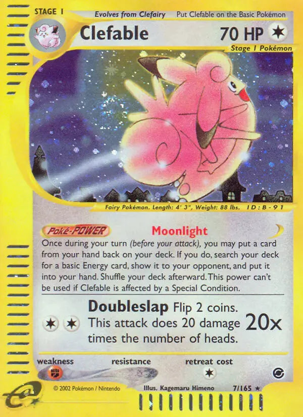 Clefable 7 Expedition Base Set Pokesingles