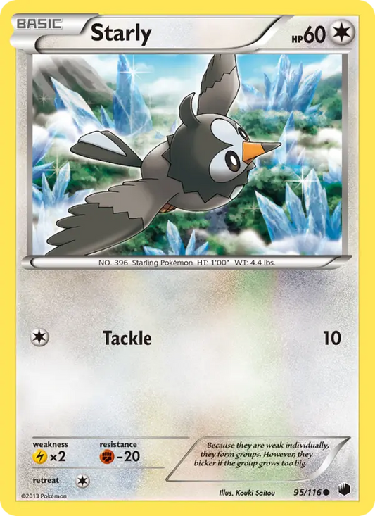 Starly 95 Plasma Freeze Pokesingles