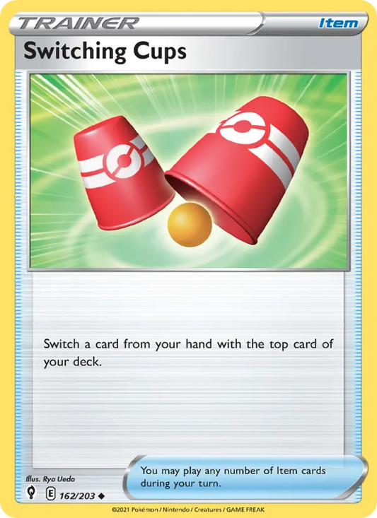 Switching Cups 162 Evolving Skies Pokesingles