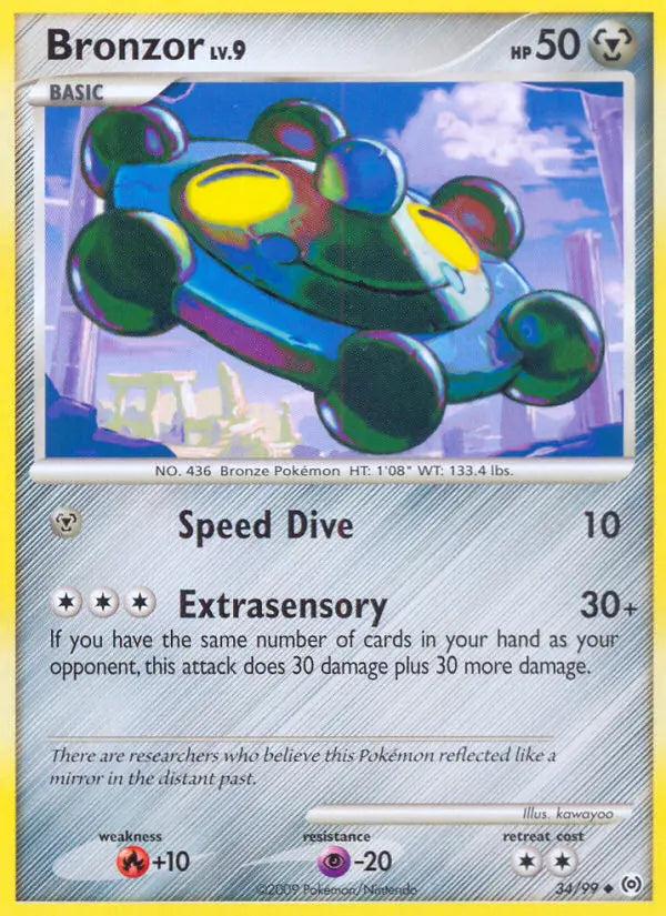 Bronzor 34 Arceus Pokesingles